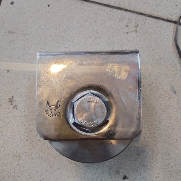 Roda Pagar Stainless 4 inch Heavy Duty 304