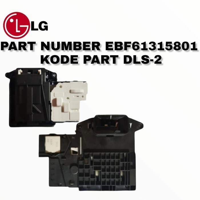 

Door Lock Switch Pintu Mesin Cuci LG Front Loading WD-D17D6 PART AC MESIN CUCI KULKAS
