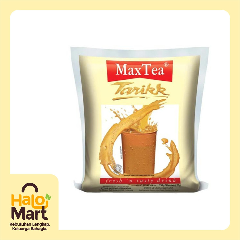 

Max Tea Tarikk Teh Sachet [30 x 25 g]
