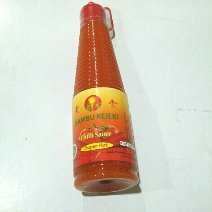 

bambu rejeki chili sauce/saus/saos sambal/sambel xtra hot/super hot