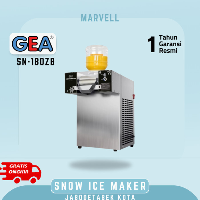 GEA SN 180ZB SN-180ZB MESIN SERUT ES SALJU SNOW ICE MAKER