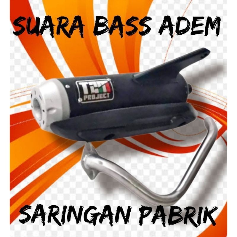 KNALPOT COPY CMS TZM SCOOPY TSUKIGI ANTI TILANG NON MBERR ALL MATIC SCOOPY VARIO PCX BEAT GENIO KARB