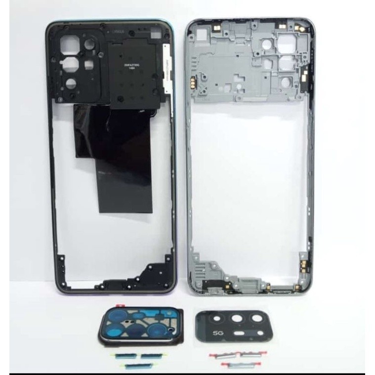 BAZEL BEZZEL MIDLE OPPO A95 5G TULANG RANGKA TENGAH LCD FRAME BAZEL TATAKAN MESIN OPPO A95 NEW 5G 20