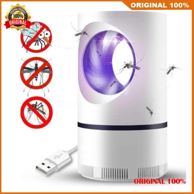 Mosquito Killer Lampu Alat Perangkap Nyamuk Elektrik 100% ASLI ORIGINAL