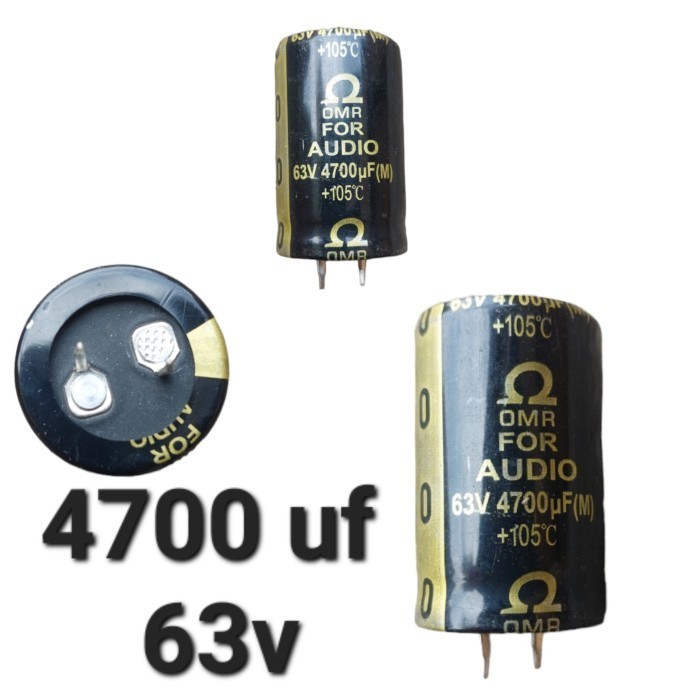 ( 4700 63v ) elko elco 4700uf 4.700 4700 uf mikro 63 v volt  -ASK25