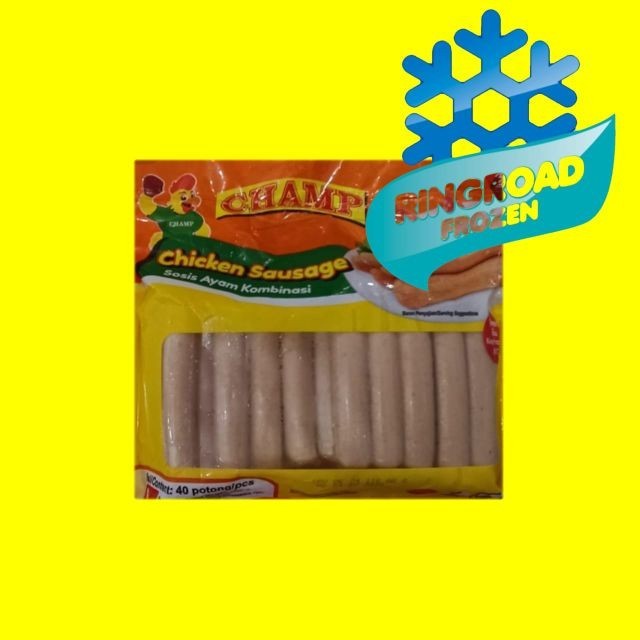 

CHAMP CHICKEN SAUSAGE 1KG - SOSIS AYAM PILIHAN