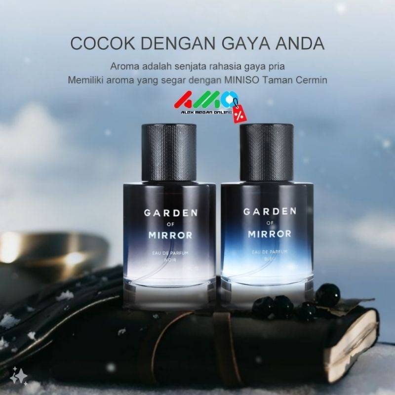 Parfum Pria MINISO Garden of Mirror Eau De Parfum 50ml