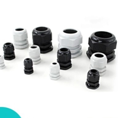 DS99 Kabel Glend PG7 PG9 PG11 PG13 PG16 PG19 PG21 Cable Gland Stopper Air - PG7, Putih