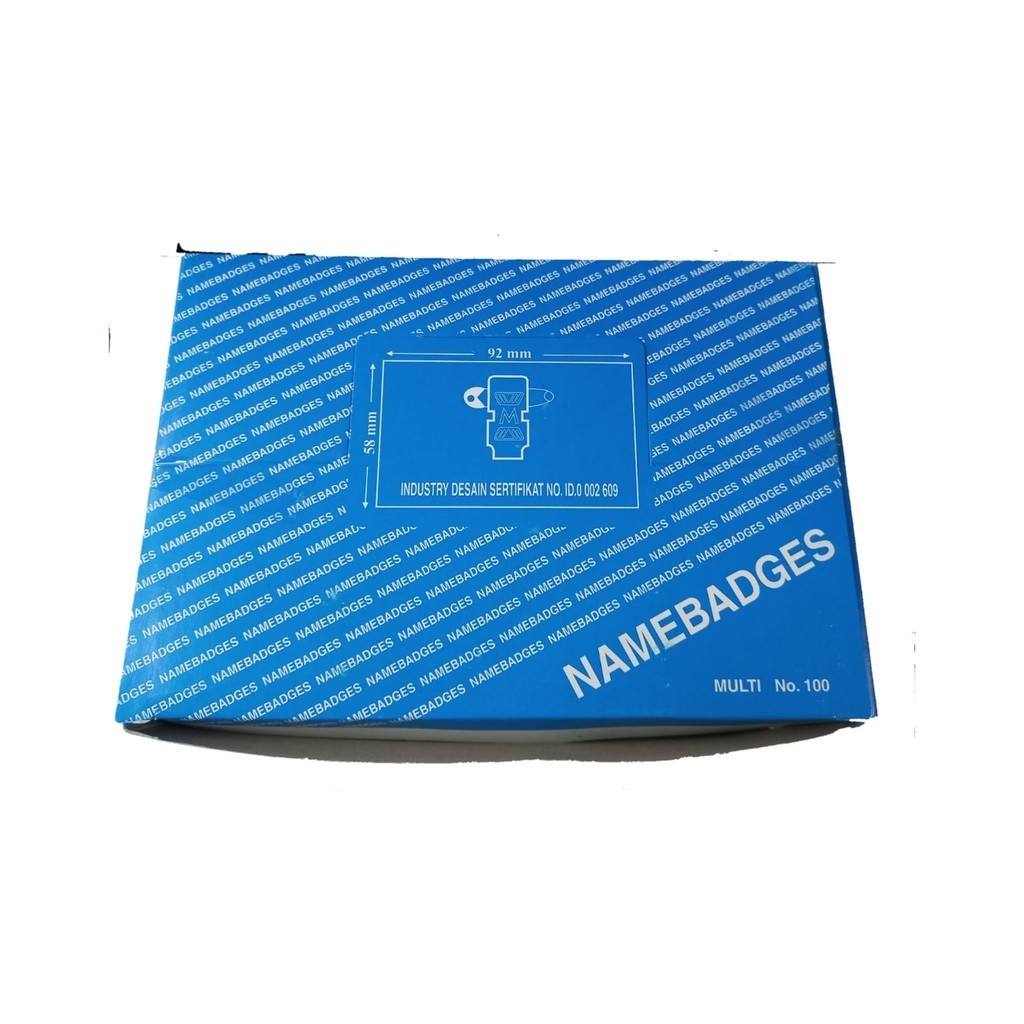 

Name Tag 6 x 9 Box Biru (1 Box isi 50 Pcs)