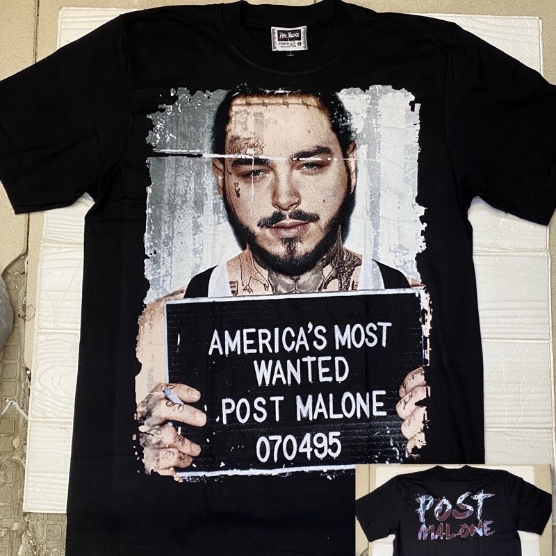 Post Malone Black T Shirt
