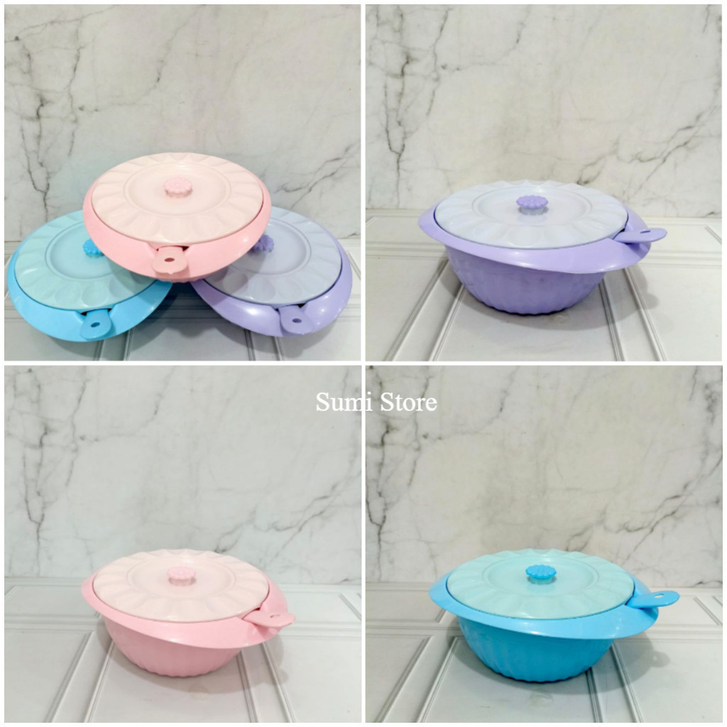 [3 & 6 pcs] BASI VIOLETTA BULAT / BASI PRASMANAN BULAT/ BASI PRASMANAN PLASTIK BULAT