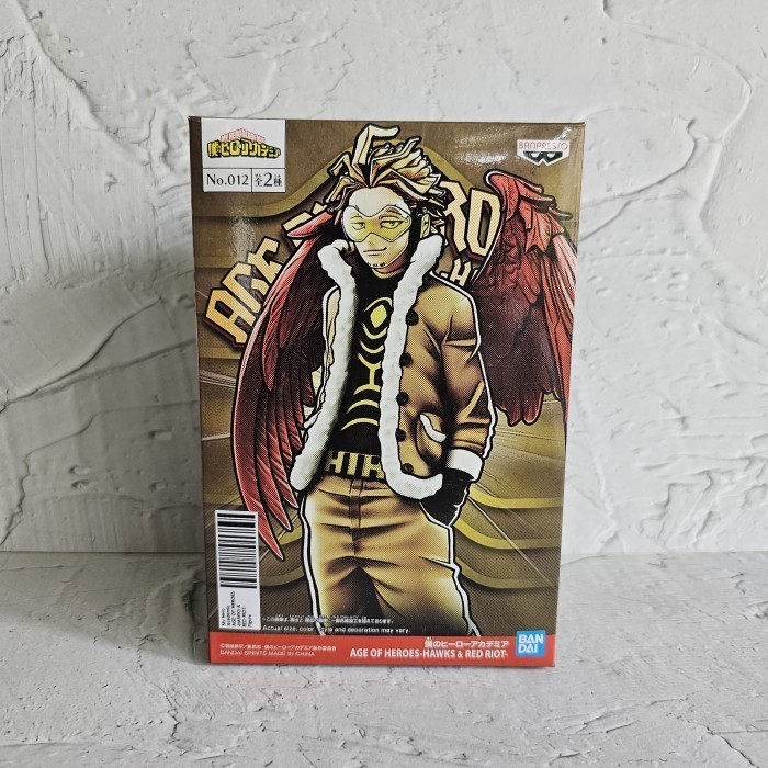 BIB dxf banpresto bandai age of heroes hero academia hawks