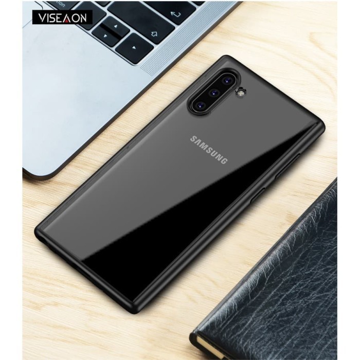 Acrylic Light Case Samsung Note 10 Samsung Note 10 Plus - BLACK CLEAR, Note 10