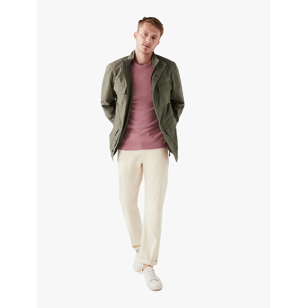 M&S - Jaket Pria - Pure Cotton Utility Jacket