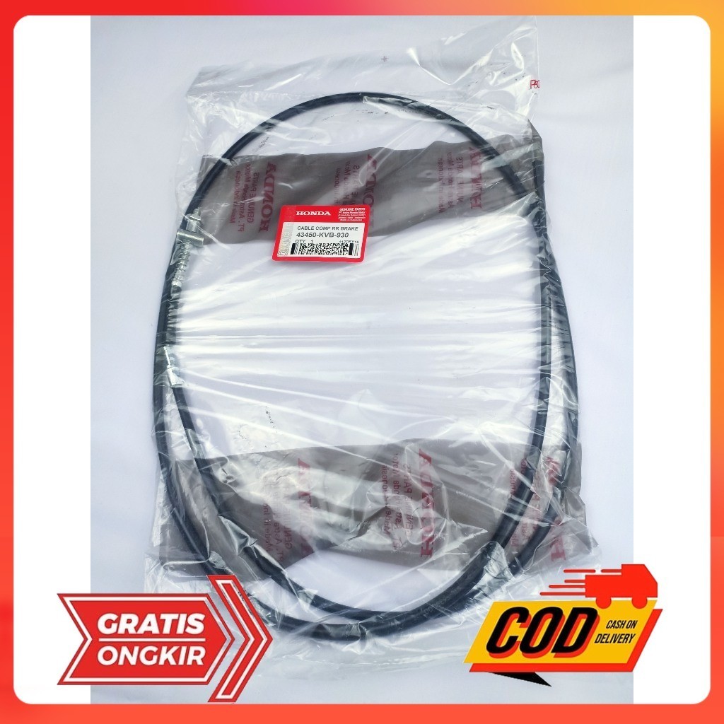 kabel rem belakang beat kabel rem belakang vario KVB sparepart motor