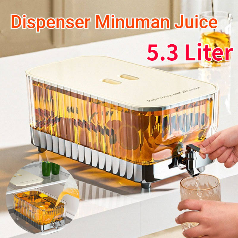 5.3 Liter Dispenser Air Dingin Untuk Kulkas / Luxury Dispenser Minuman Juice/ Water Dispenser Kulkas