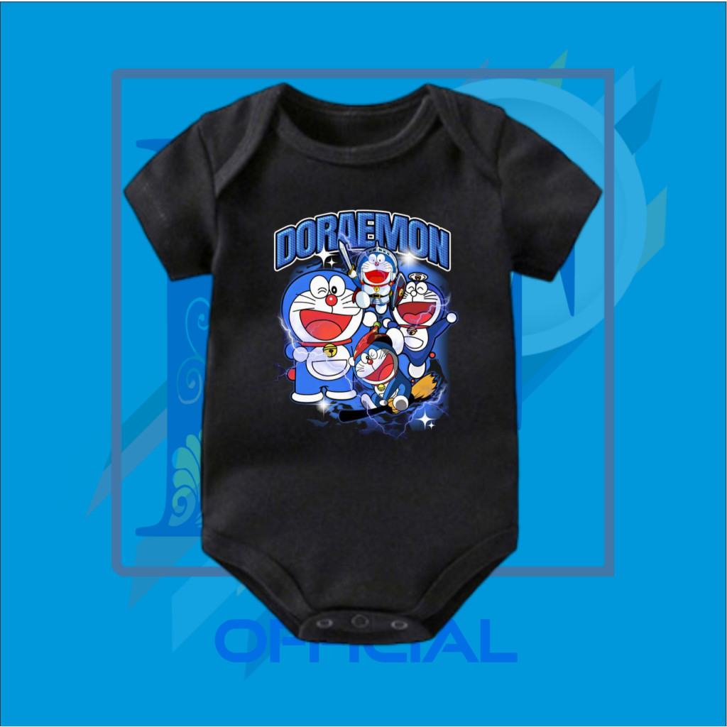 BAJU BAYI JUMPER BABY DORAEMON | JUMPER ANIME MANGA JAPAN DORAEMON NOBITA SIZUKA GIANT VINTAGE BOOTL