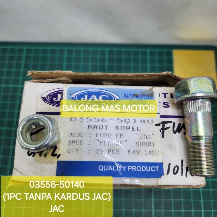 BOLT FLANGE JOINT BAUT KOPEL 03556-50140 JAC MITSUBISHI FUSO FM (FLANGE SHORT) 1PC