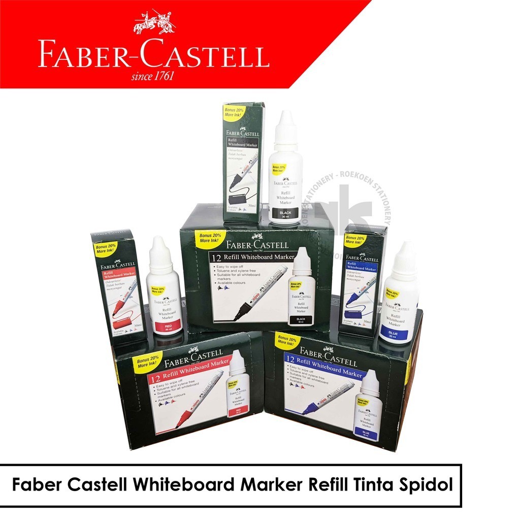 

Faber Castell Whiteboard Marker Refill Tinta Spidol