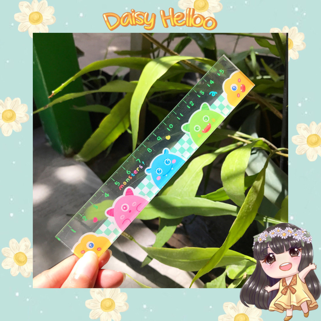 

Penggaris Plastik 16 cm Cute Monster Plastic Ruler Korea Stationery Mistar Alat Tulis Sekolah Anak Atk Banjar Banjarmasin Bjm DaisyHelloo