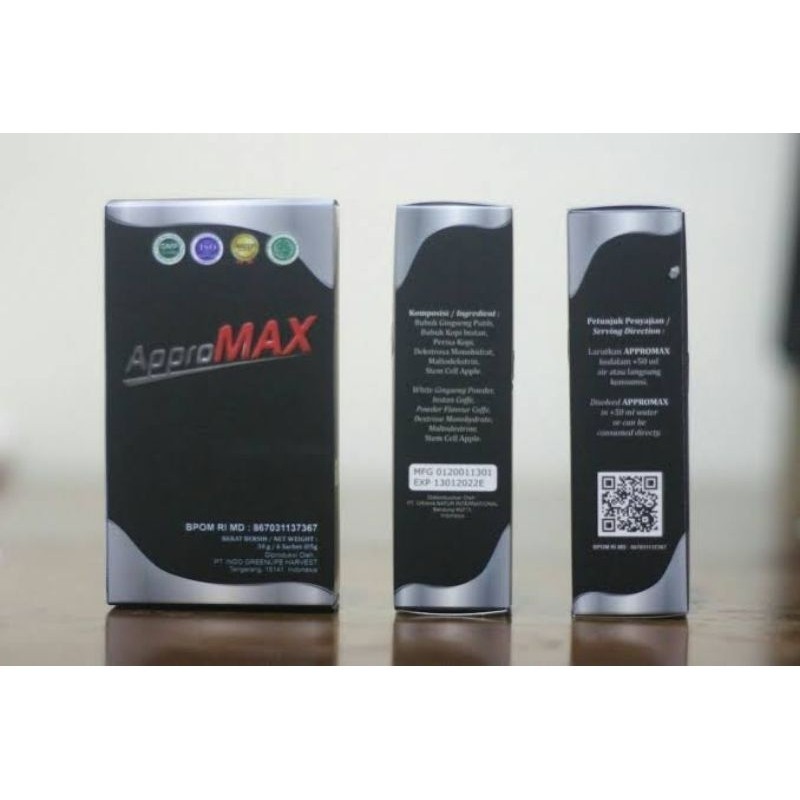 APPROMAX MINUMAN SERBUK ORIGINAL 1 BOX(Free shipping/Gratis ongkir)