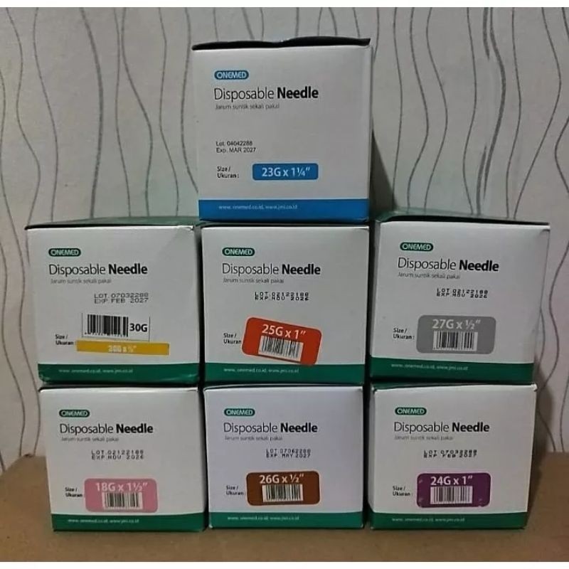 needle onemed / jarum suntik onemed