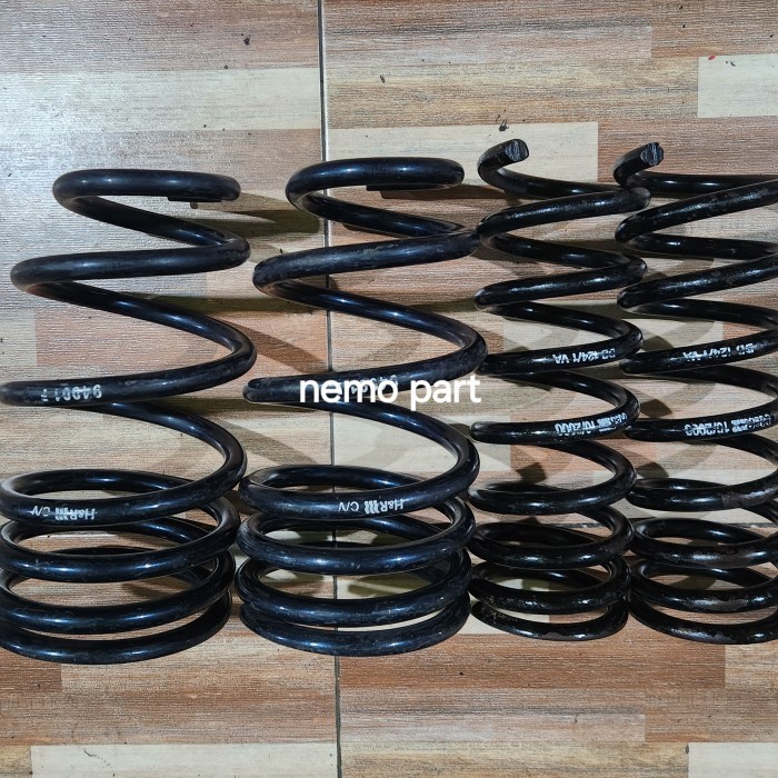 Lowering kit Coil Spring Ceper Empuk Nyaman Toyota Innova / Hilux / Inova H&R Depan Belakang