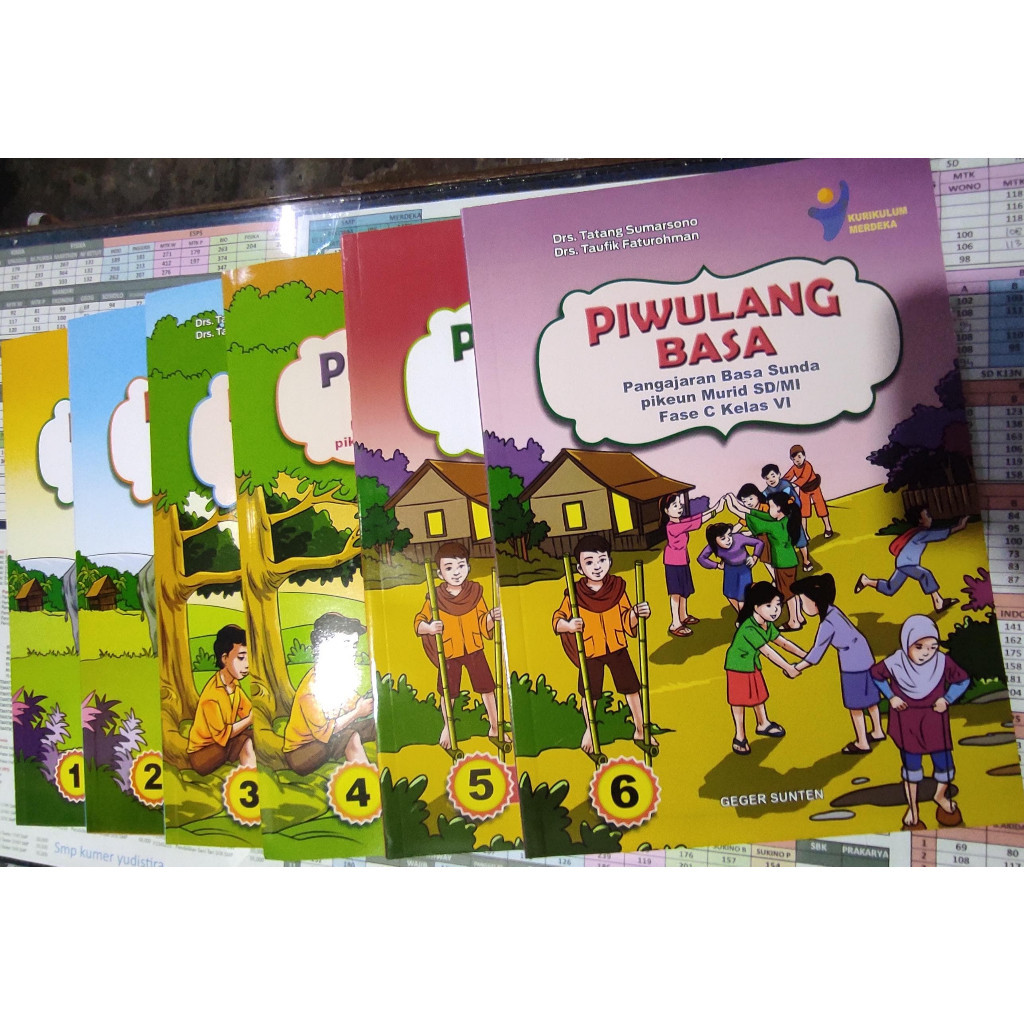 PIWULANG BASA SUNDA KELAS 1 2 3 4 5 6 SD KURIKULUM MERDEKA TIGA SERANGKAI GEGER SUNTEN