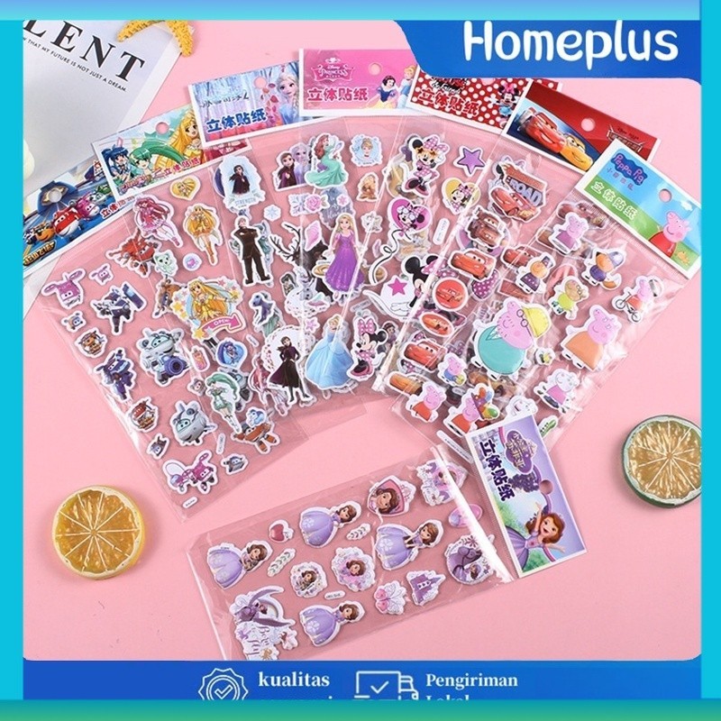 

HomePlus Stiker Timbul Random Stiker Mainan Tempel Stiker Anak 3D Stiker Mainan Anak Perempuan Stiker Tempel Stiker Timbul 3D Random Stiker Mainan Anak Timbul Stiker Karakter Anak