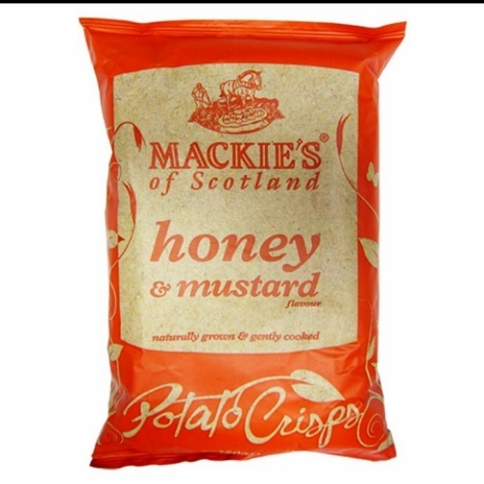 

mackies potato chips honey mustard150gr keripik rasa madu