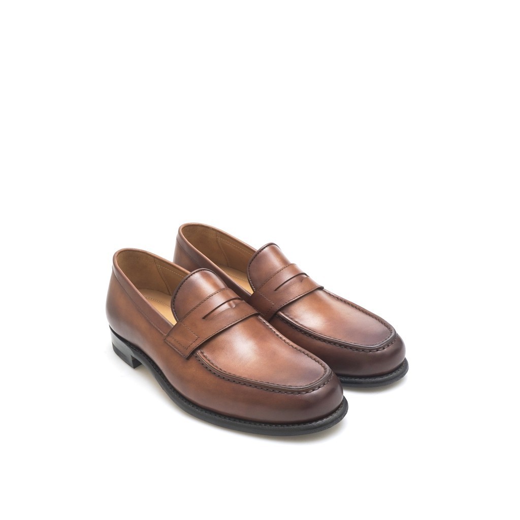 ORLANDO WALNUT Sepatu Kulit Loafers Pria by Mario Minardi