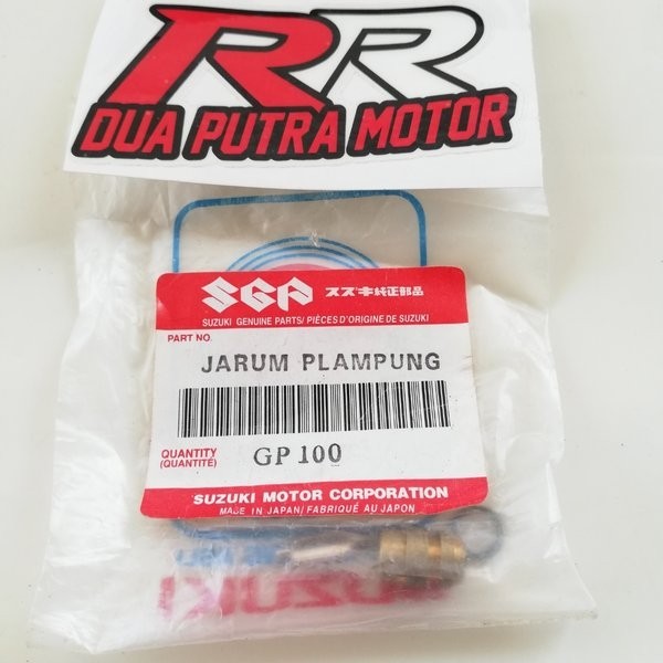 neddle needle nedel nedle jarum pelampung plampung karbu karburator original ori suzuki gp100 gp125 