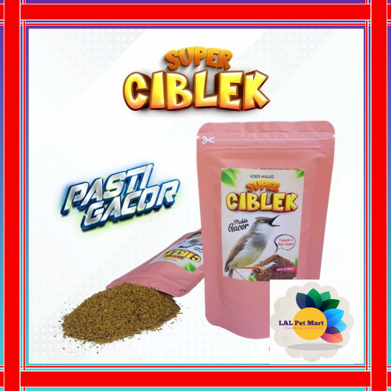 PAKAN VOER HALUS CIBLEK MEMBANTU MENGGACORKAN DAN MENCUKUPI KEBUTUHAN BURUNG CIBLEK