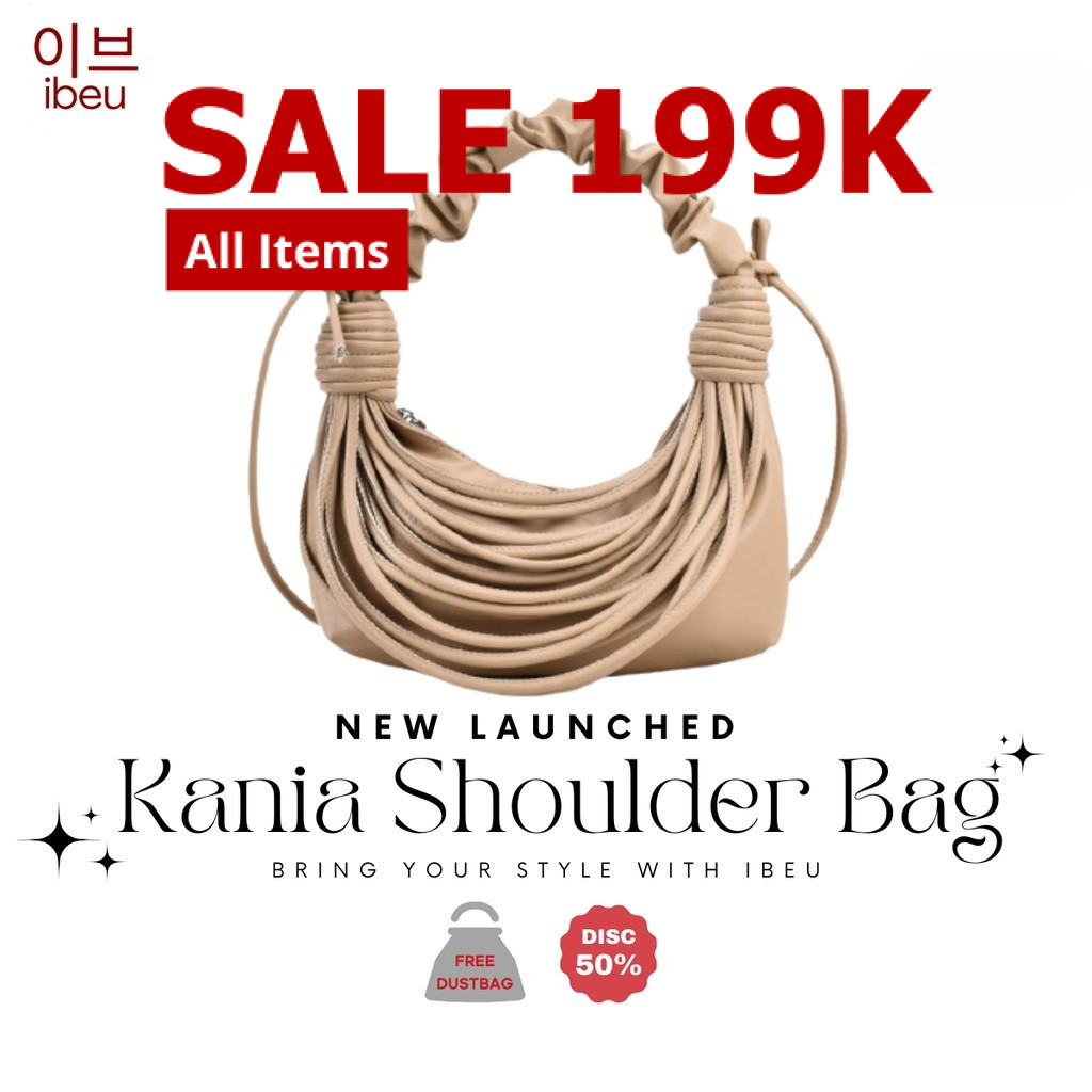 [PROMO] IBEU Tas Kania Pesta Mewah Mini Kecil Selempang Slingbag Wanita Pesta Mewah Premium Import