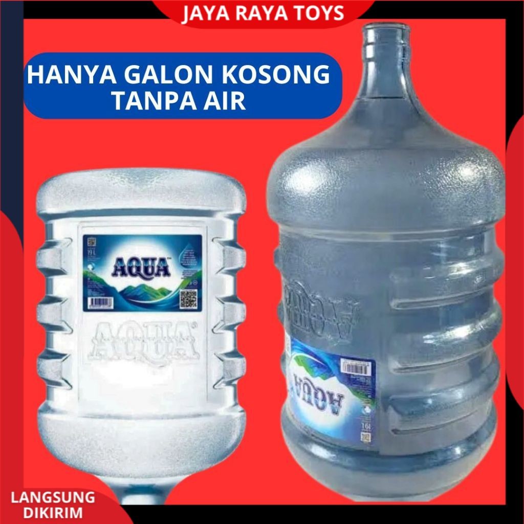 

PROMO Galon Kosong AQUA 19 Liter Hanya Galon SajaTanpa Air Galon AQUA Kosongan Bagus Dan Berkualitas