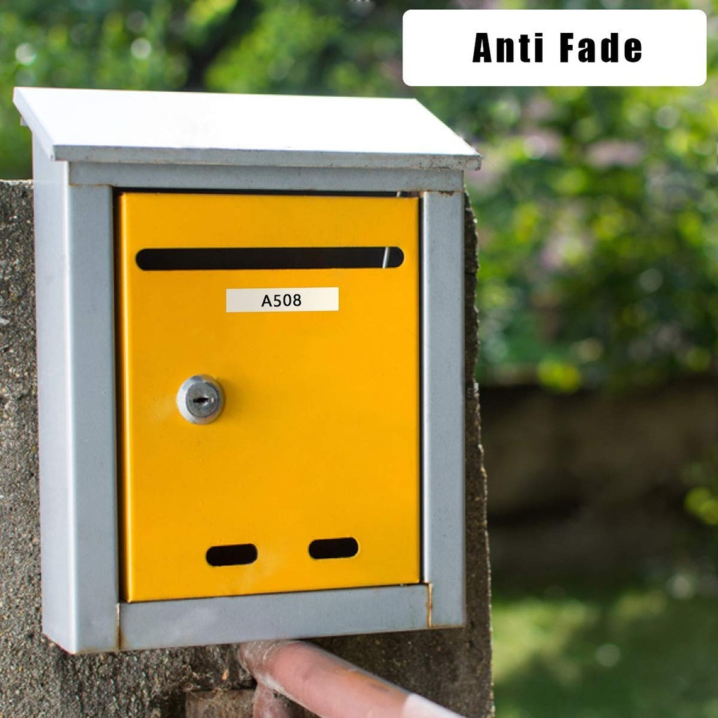 

Ay00! Label Tape Casio 12Mm Compatible Xr12we Xr12yw Typewriter Printer Ez Label Maker