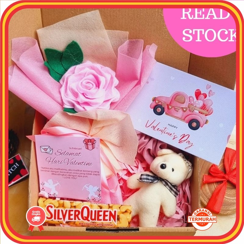 

Termurah Souvenir Kado Nikahan Teman BEstie Keren / hampers valentine / kado valentine buket mawar