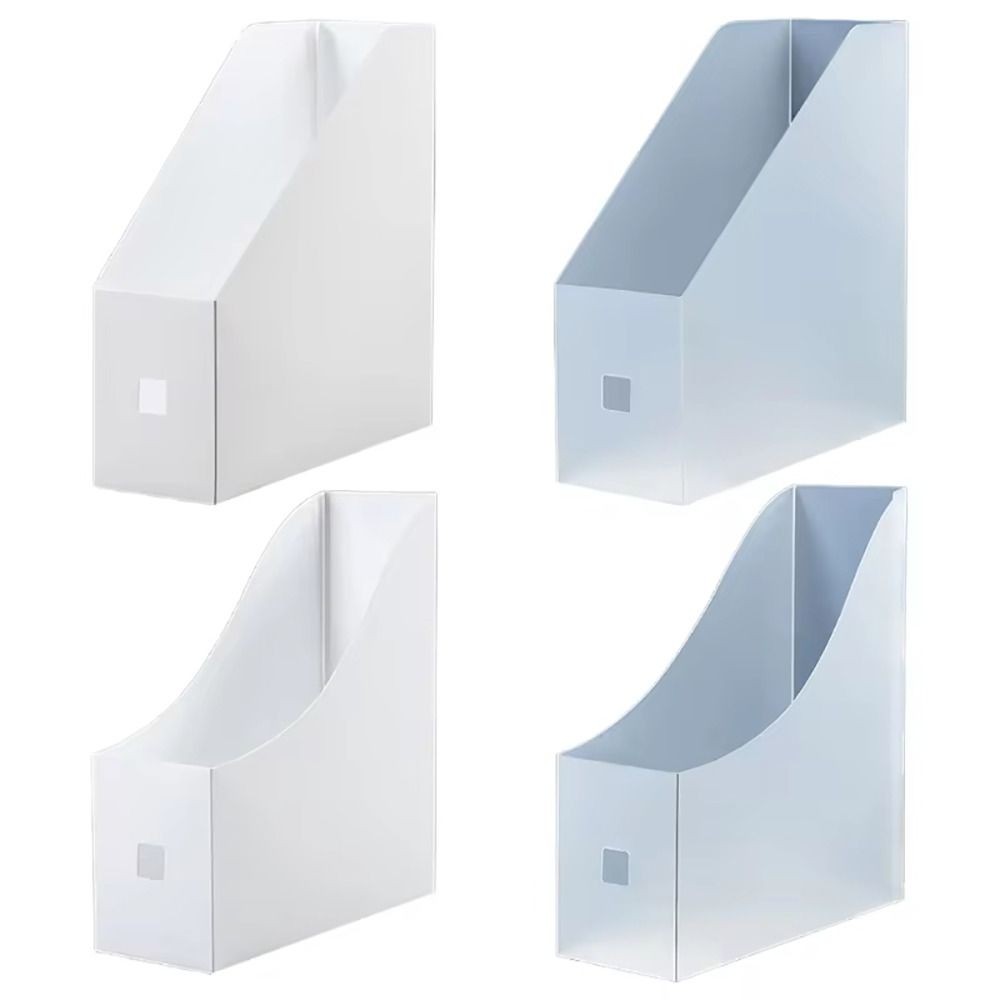 

1Pcs New Document Paper File Storage Rack Stand Shelf Rack Desk Desktop File Folder Vertical Plastic Book Magazine Holder