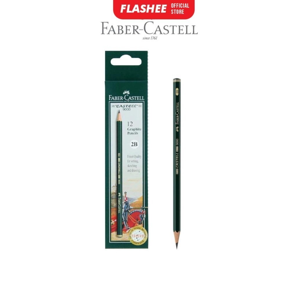 

Pensil Komputer Faber Castell Pencil Ujian 2B