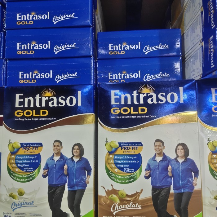 

entrasol gold 350gr coklat/vanila/original - Coklat