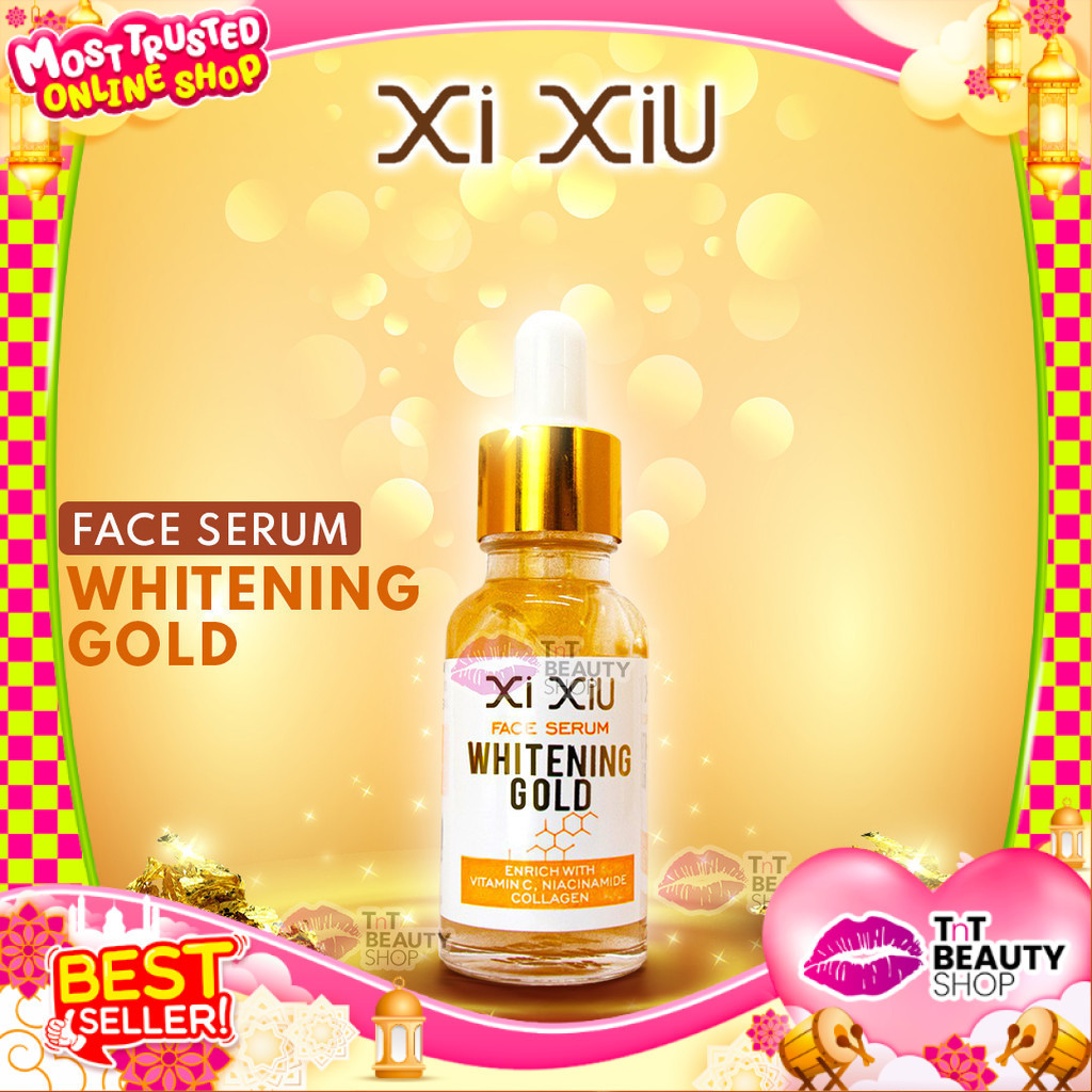 Xi XiU Face Serum Whitening Gold | XiXiu Serum Gold | TnT Beauty Shop