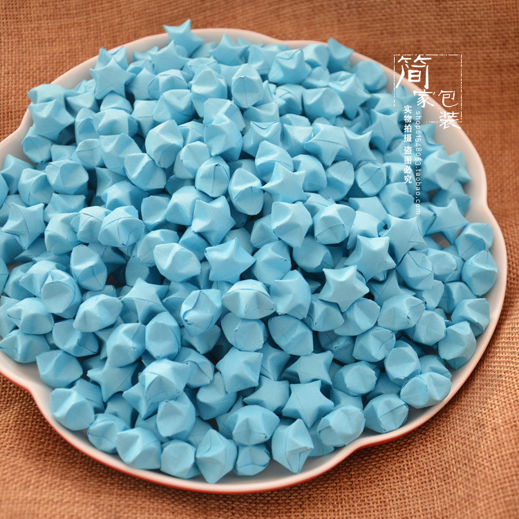 

200PCS Premade Origami Paper Lucky Stars Handmade Gifts For Birthday Baby Shower Wedding Mother's Day Anniversary Gift