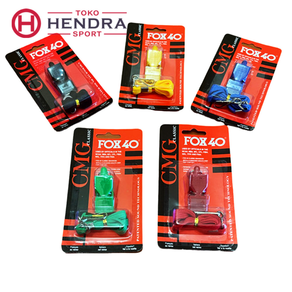 Peluit FOX40 – Whistle Olahraga & Wasit