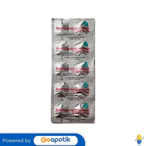 Methylprednisolone Rama 16 Mg Strip 10 Tablet