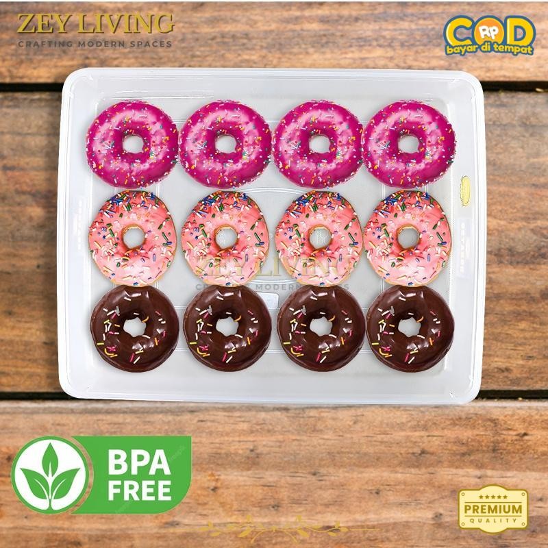 〖ZEY〗 SHINPO 306 Kotak Penyimpanan Makanan / Food Storage Box Donat /Dimsum/Kue / Wadah Makanan BPA 