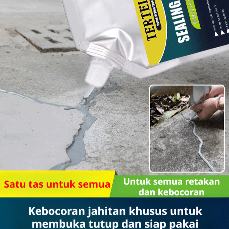 ⚡Kirim Dalam 24 Jam⚡500g Perekat Retakan Tahan Air untuk Atap/ Lem Anti Bocor Atap/Getah Pengisi Lub