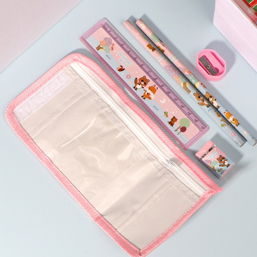 

Ay00! Tas Import - S5926 Stationery Set / Alat Tulis Set 6 in 1 Hadiah Souvenir / Paket Alat Tulis +