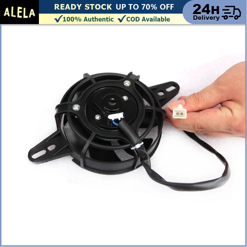 Kipas Radiator Motor Trail Adventure Motorcycle Thermal Cooling Fan Universal 150cc 200cc 250cc