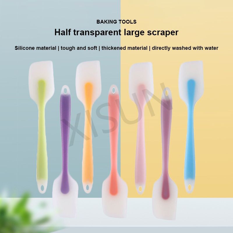 Food graded kitchen non-stick good cook butter cake pastry scraper silicone bread ba-king spatulas