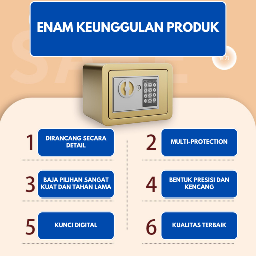BRANKAS MINI BRANGKAS UANG BRANKAS UANG DAN EMAS BRANGKAS MINI BRANGKAS PENYIMPANAN UANG DIGITAL